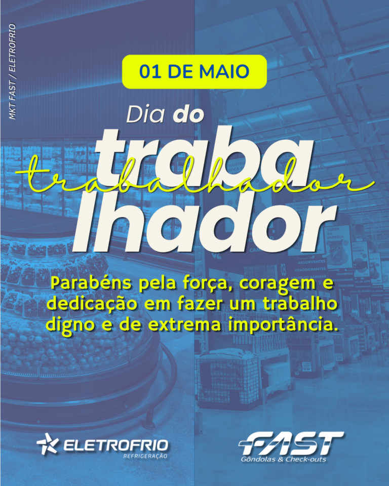 Feliz dia do Trabalhador