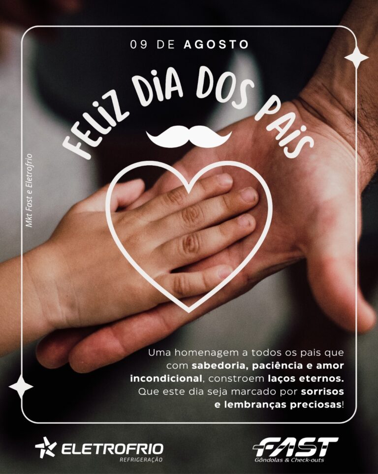 Feliz dia dos Pais!